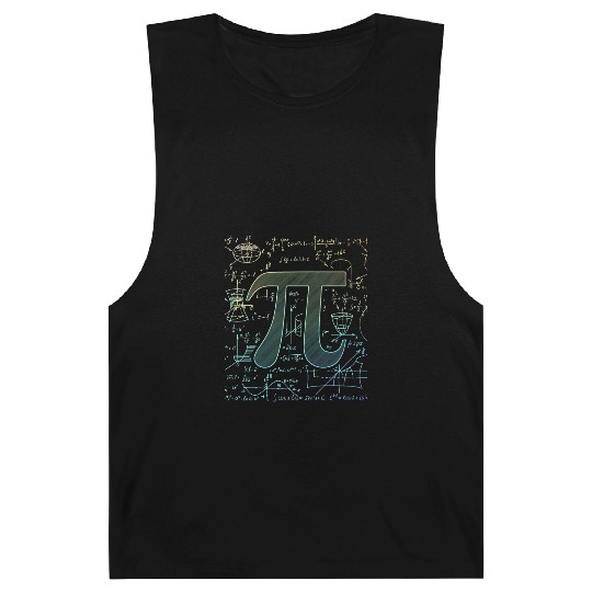 3.14 Pi Day Men Women Math Physics Teacher Barnard Tanks