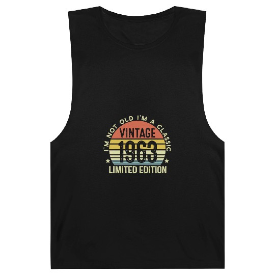 Vintage 1963 Limited Edition I Am A Classic Barnard Tanks