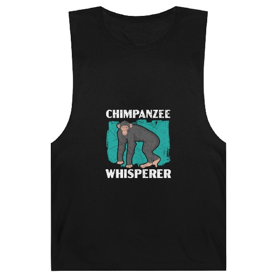 Chimpanzee Whisperer Monkey Animal Zookeeper Barnard Tanks