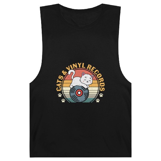 Cats and vinyl records Barnard Tanks