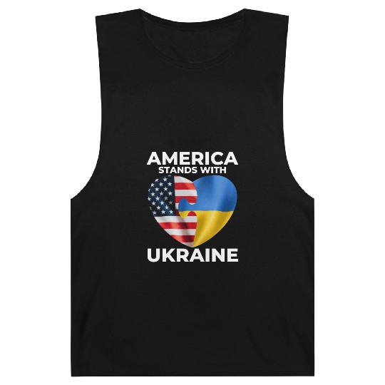 America stands with Ukraine Barnard Tanks