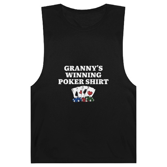 Granny's Winning Poker Barnard Tanks Poker Player Grandma