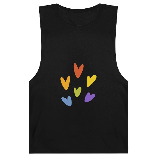 Lgbtq Gay Pride Month Rainbow Love Is Love Barnard Tanks