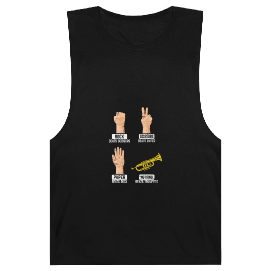 Rock Paper Scissors Nothing Beats Trumpets Trumpet Barnard Tanks