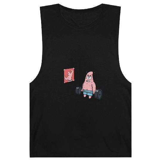 Majin Buu vs Patrick - Funny Anime Gym and Workout Barnard Tanks