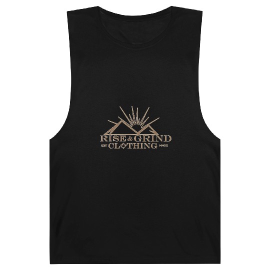 ABOVE THE MOUNTAINS RISE & GRIND CLOTHING CON LOGO Barnard Tanks