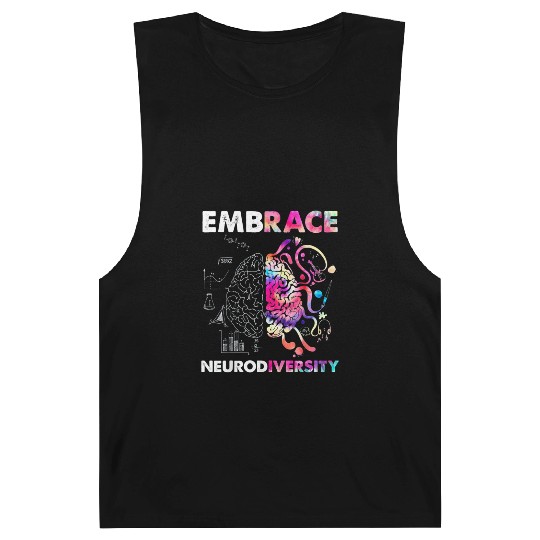 Embrace Neurodiversity Autism Awareness Barnard Tanks