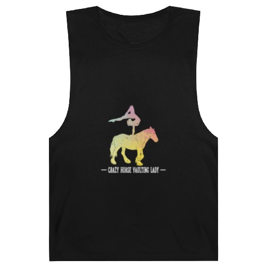 Crazy Horse Vaulting Lady Horseback Vaulting Barnard Tanks