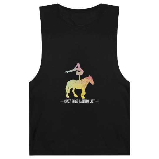 Crazy Horse Vaulting Lady Horseback Vaulting Barnard Tanks
