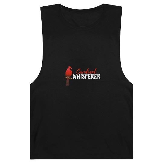 Cardinal Whisperer Northern Cardinal Bird Red Card Barnard Tanks