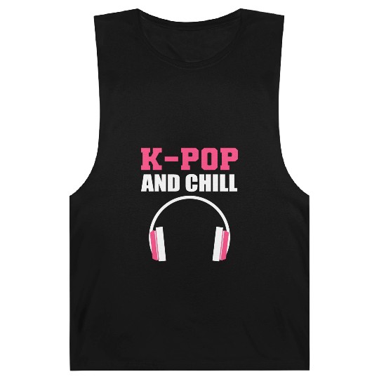 K-pop and Chill Singer Gift Barnard Tanks