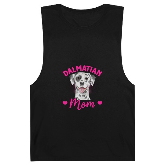 Dog Lover Puppy Cute Dalmatian Mom Barnard Tanks