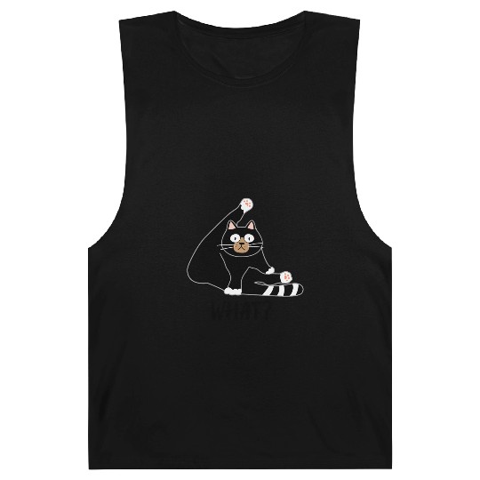 What Stripper Black Cat Funny Design Barnard Tanks