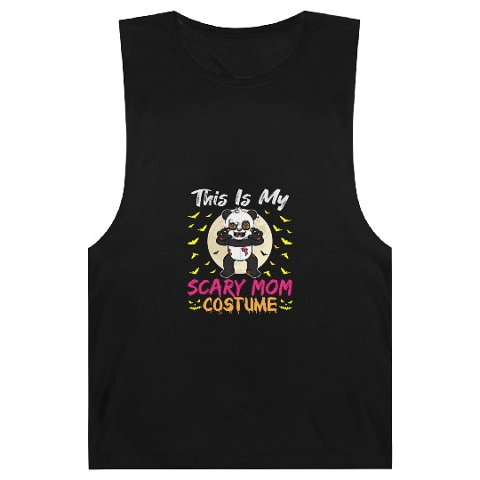 This Is My Scary Mom Costume Funny Halloween Barnard Tanks