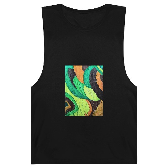 Colorful flow grass art Barnard Tanks