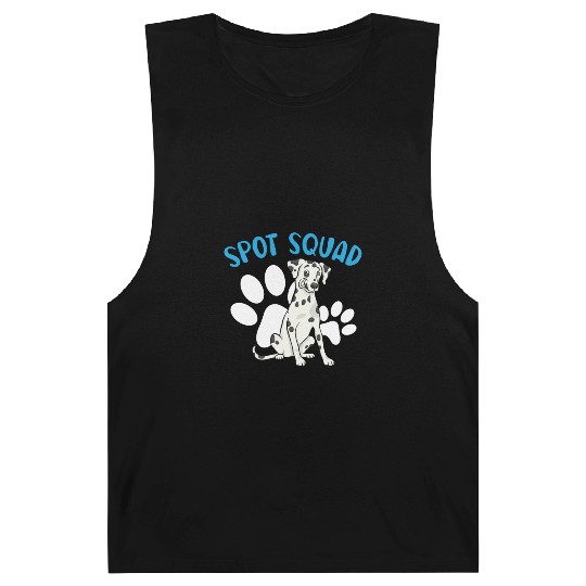 Spot Squad Paw Love Puppy Breeder Dalmatian Dog Barnard Tanks
