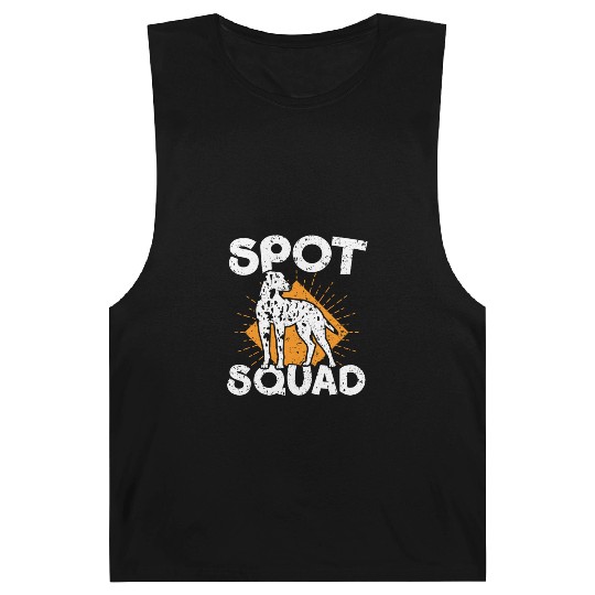 Spot Squad Paw Love Puppy Breeder Dalmatian Dog Barnard Tanks