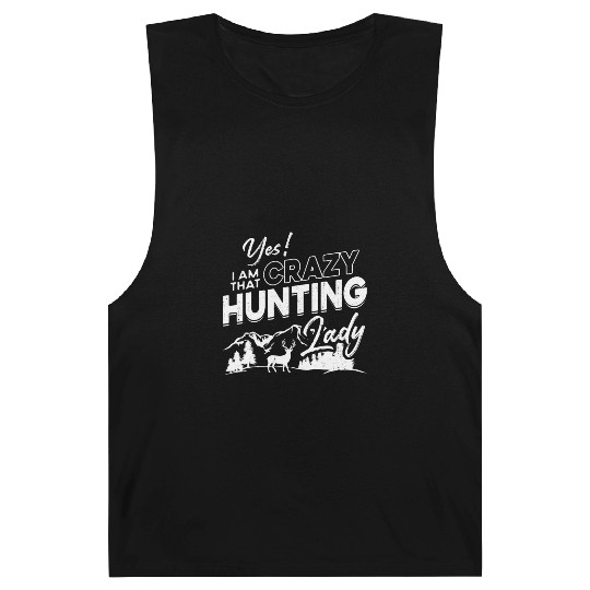 Buck Deer Hunting Hunter Girl Yes! Barnard Tanks