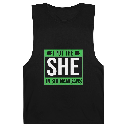 Funny Shenanigans I Put The She In Shenanigans Barnard Tanks