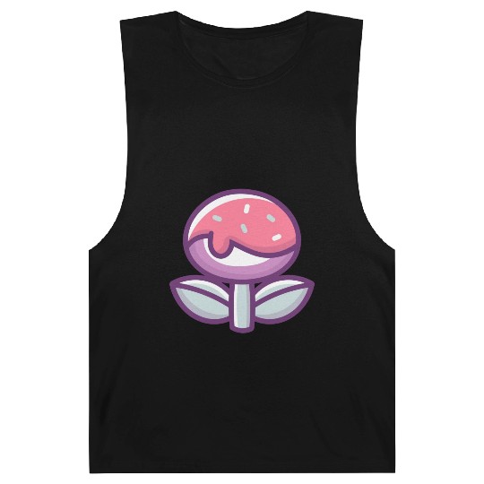 classic retro sweet flower power up Barnard Tanks