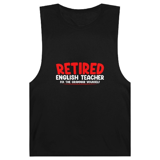 Retired English Teacher, Fix The Grammar Yourself2 Barnard Tanks