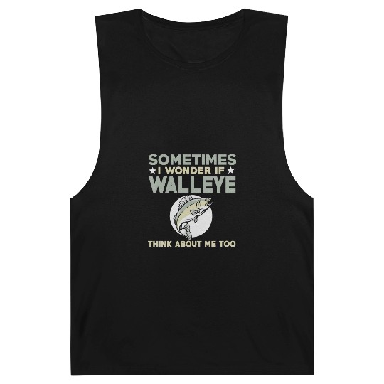 Funny Walleye Fishing Lover Barnard Tanks