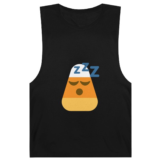 Sleeping Candy Corn Halloween Costume Barnard Tanks