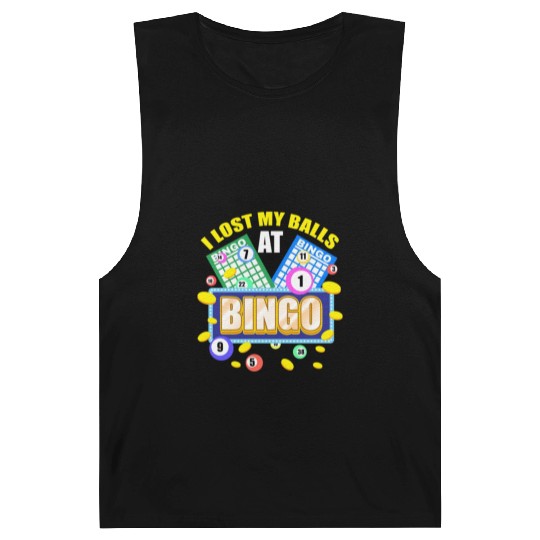 I Lost My Balls At Bingo For Bingo Lover Barnard Tanks