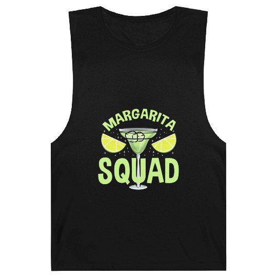 Margarita Squad For Margarita Lover Barnard Tanks