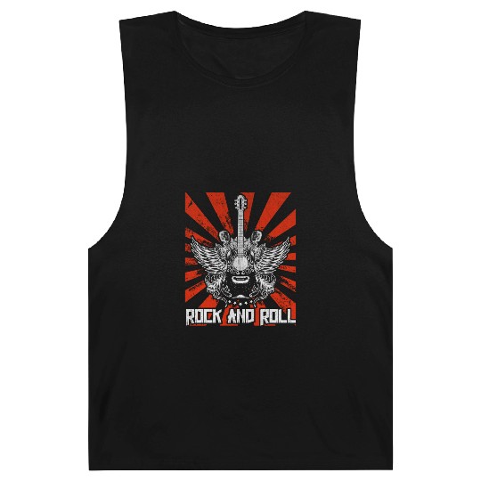 Guitar Musician Guitarist Rock and Roll Barnard Tanks