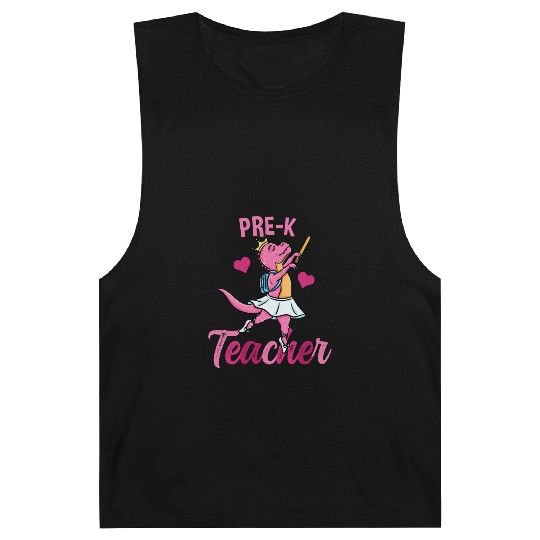Pre-K Teacher Ballet Back To School Girls Barnard Tanks