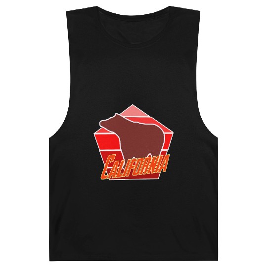 California Bear Flag Barnard Tanks