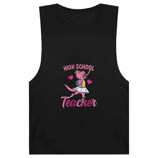 High School Teacher Ballet Back To School Girls Barnard Tanks