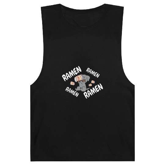 Weimaraner Instant Ramen Noodles Barnard Tanks