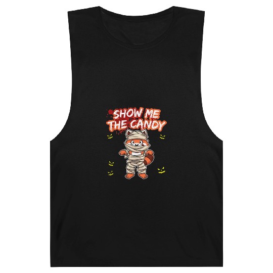 Free Hugs Halloween Sarcasm Scary Creepy Costume Barnard Tanks
