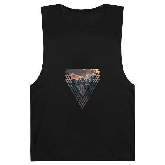 Manhattan in Triangle Barnard Tanks