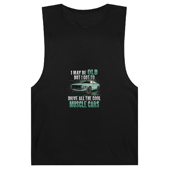 I maybe old muscle car for Classic Race Car Lover Barnard Tanks