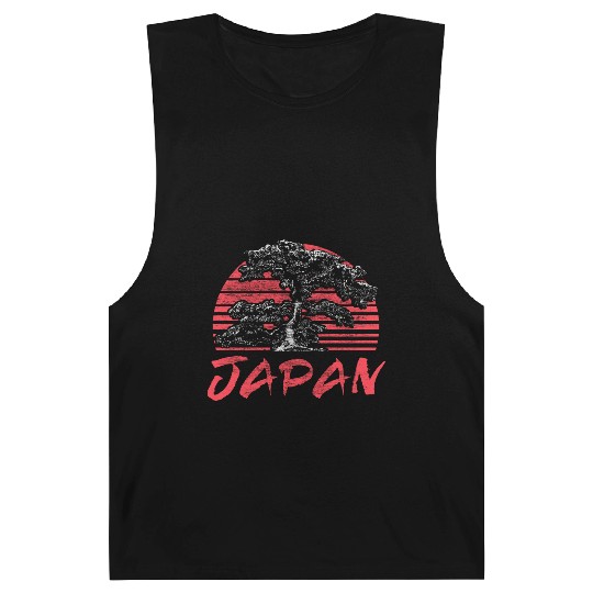 Japan Cherry Blossom Country Barnard Tanks