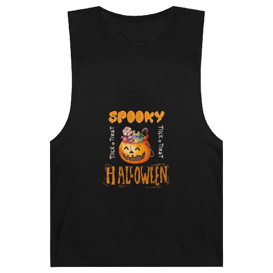 Candy Countdown, spooky Halloween, Trick or Treat Barnard Tanks