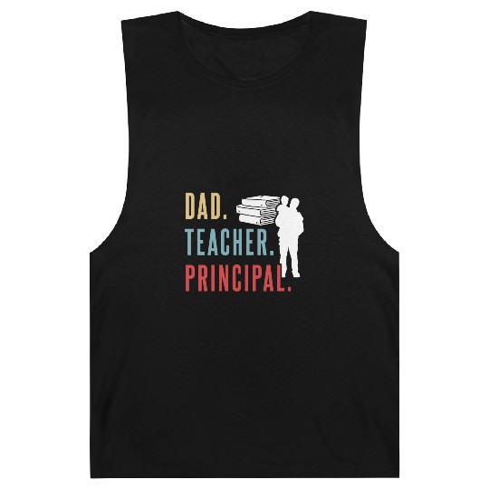 Dad Teacher Principal Homeschool Homeschooling Barnard Tanks