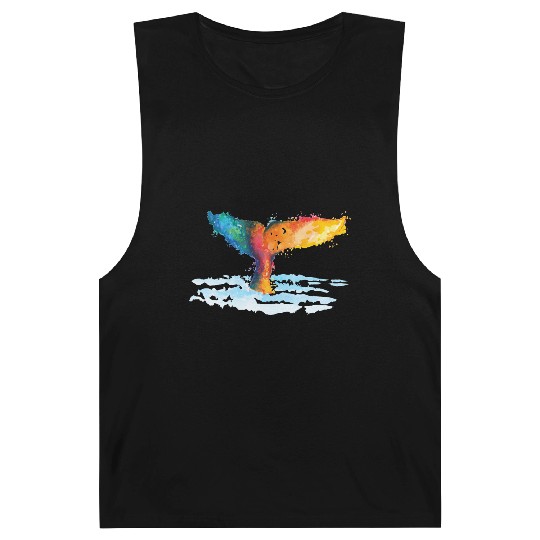 Whale Squad Whale lover Whale Graphics Barnard Tanks