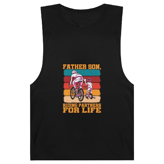 Father Son, Riding Partners For Life Barnard Tanks