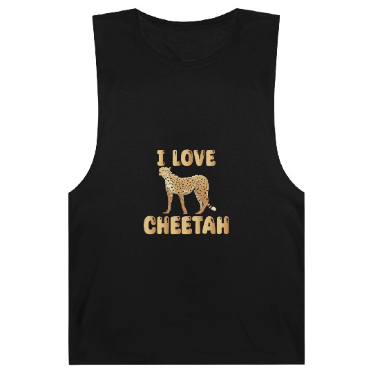 I Love Cheetah Barnard Tanks