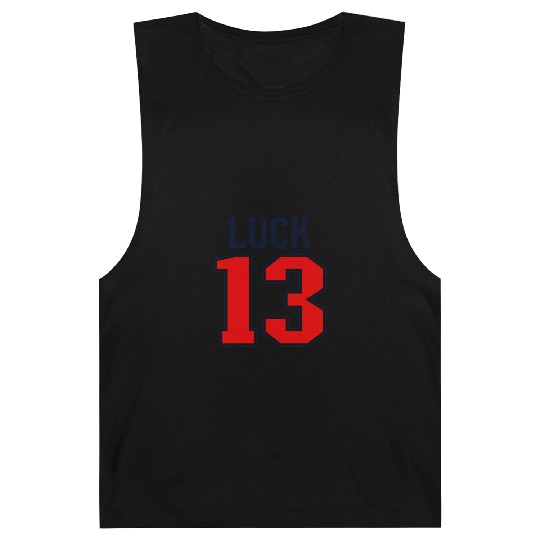 Luck 13 Jersey 13 My Lucky Number Lucky Thirteen Barnard Tanks