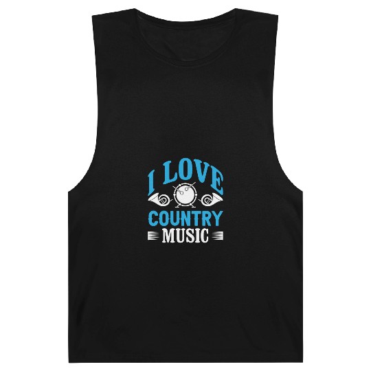I love Country Music Barnard Tanks