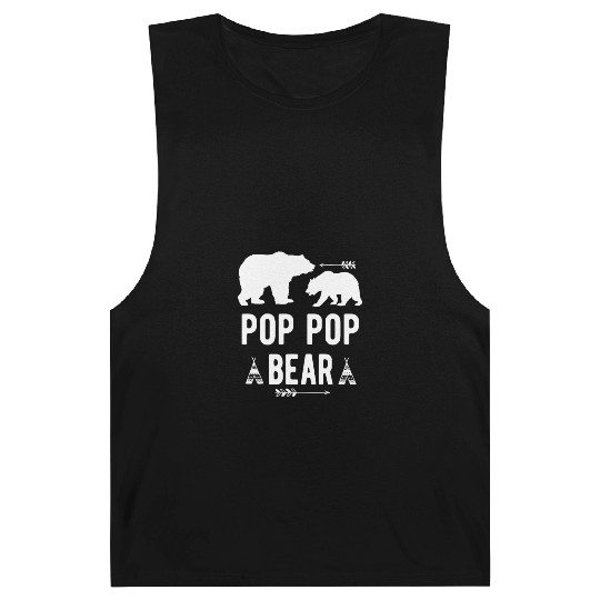 Pop Pop Bear Arrow Grandpa Bear Grandparents Barnard Tanks