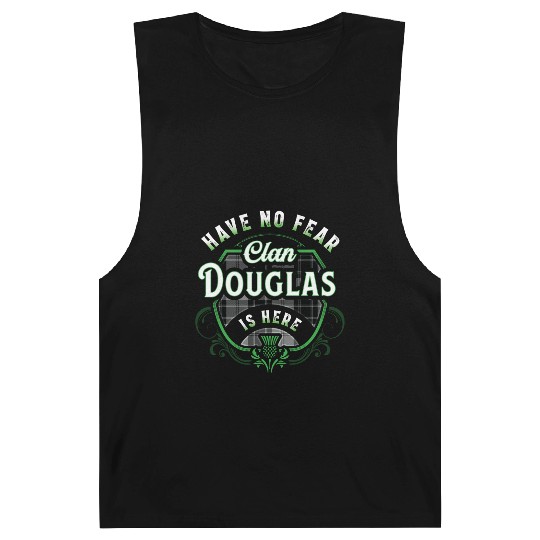 Funny Scottish Clan Douglas Tartan Have No Fear Barnard Tanks