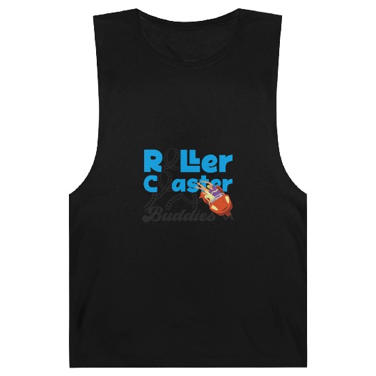 Roller Coaster Friends Besties Barnard Tanks