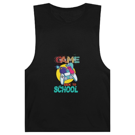 Back to School Funny Game Over Teacher Student Barnard Tanks