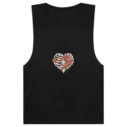 Fun Halloween Designs Dead Inside Barnard Tanks